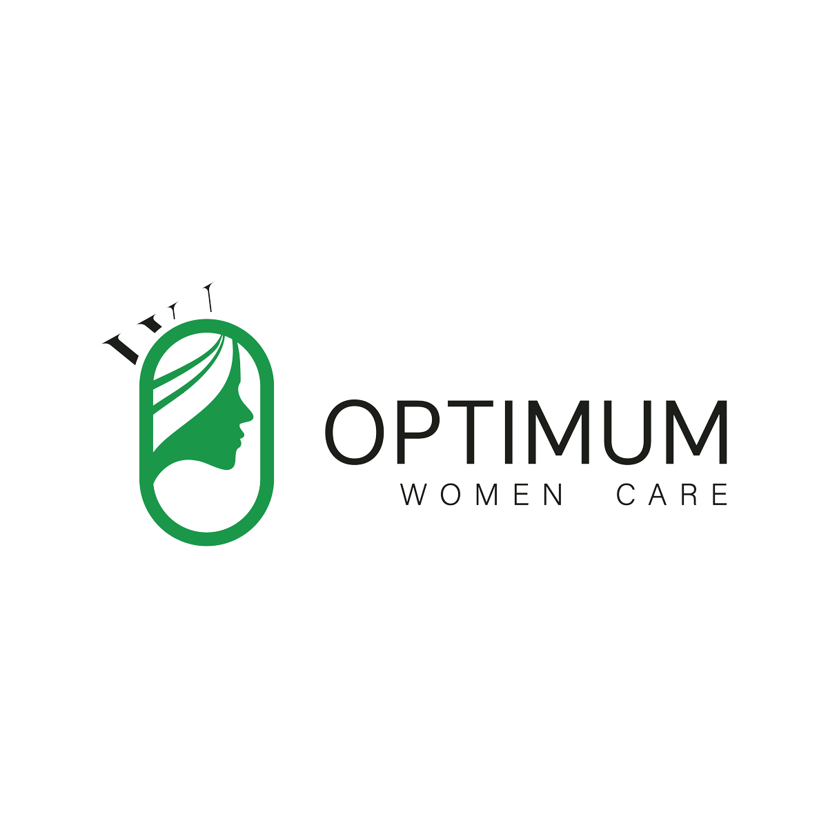 Final logo of the brand optimum women care